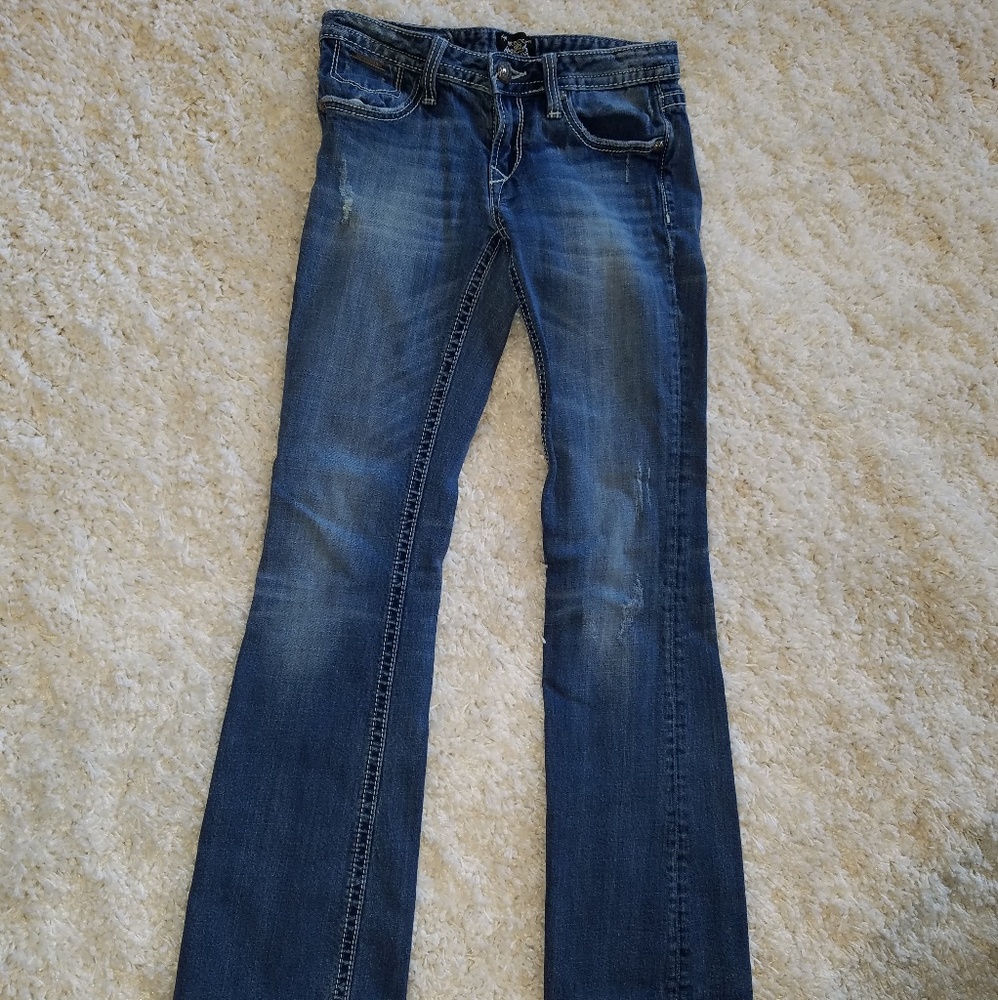 Distressed Rerock jeans